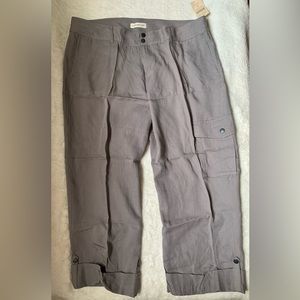 Coldwater Creek gray size 16 convertible pants